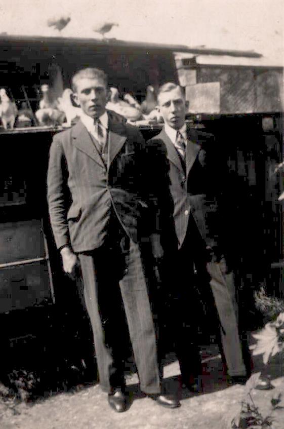 40.caa11a.  Frederik  en  Wolter Meis. 1938
