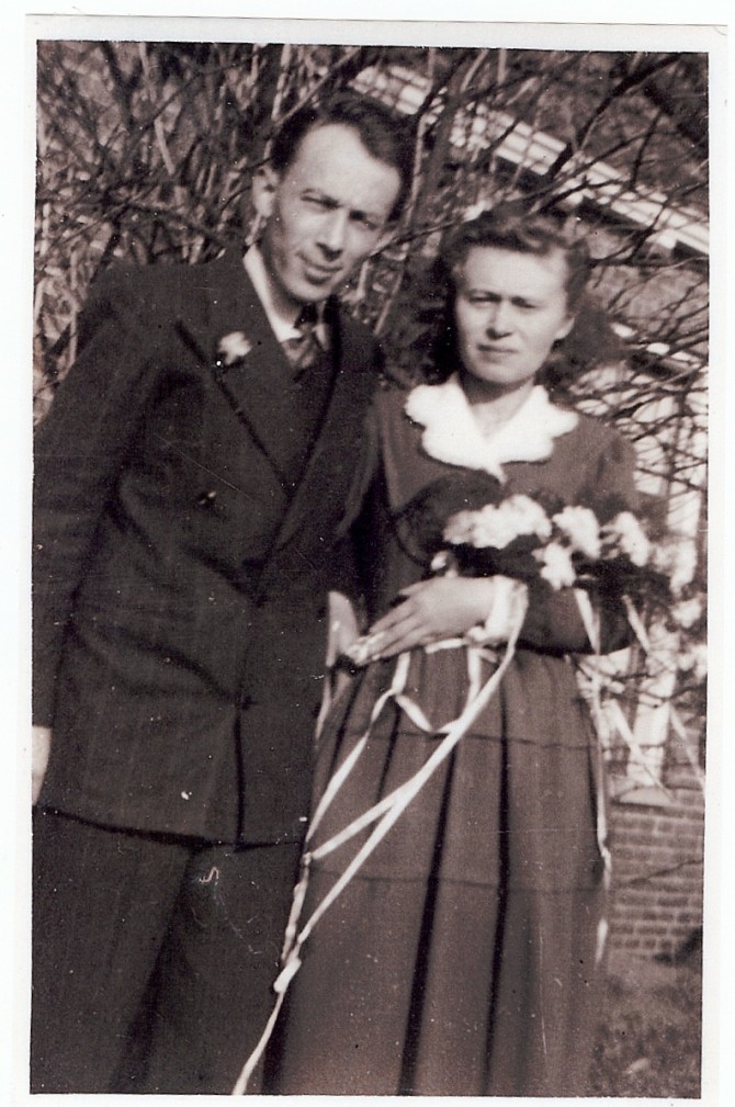 Geert Lugtenborg en zijn vrouw, Eline Veldkamp